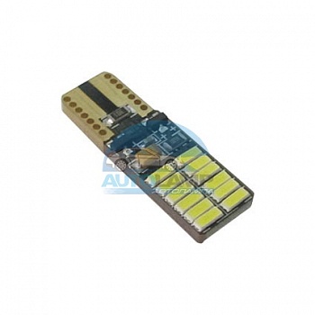 Светодиоды GL T10 24 SMD4014 Canbus, белые