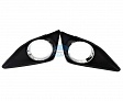 Рамки ПТФ для Toyota Corolla 150 2006-2010 Хром комплект 2 шт.