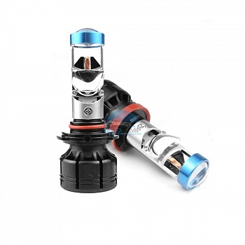 Комплект светодиодных линз GT P5 12-24v (Bi-Led) HB4 mini